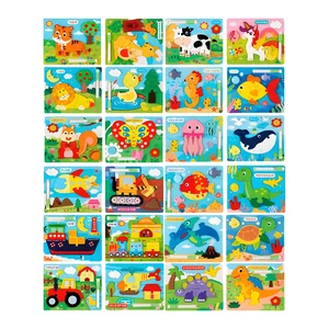 Quebra-cabeça/ Lousa Mágica 2 em 1 TK-AB8801 Toy King - Divertido para todos os kid 