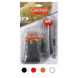 KIT Mini Raladores 3” Akash Imports CRS-2257 – Praticidade e Versatilidade na Cozinha