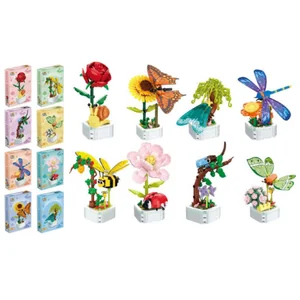 Flores Colecionáveis  Monta-monta (Lego) TK-AB9001 Toy King - Divertido para todos os kid 