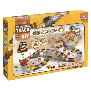 Pista Moldável  Carrinhos de Construção TK-AB7994 Toy King - Divertido para todos os kid 