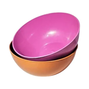 Pote Sobremesa Redondo Colorido e Preto Utiliplas Ref. 0140