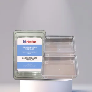 Organizador Modular Empilhável Cód-OM02 PlasFort – Maior Área Útil e Design Moderno