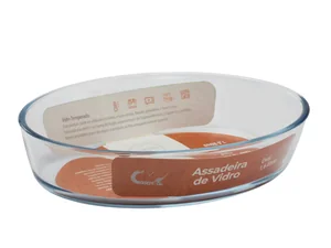 Assadeira de Vidro Oval 1.6L  CV-227 PREÇO SOB CONSULTA ESGOTADO