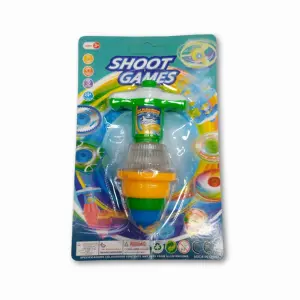 Lançador De Pião PRECIZA Ref 1318 Brinquedo Infantil Divertido E Interativo Para Crianças