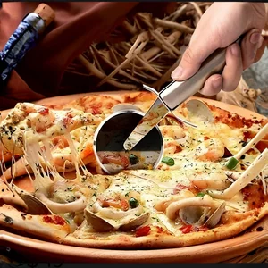 Cortador de Pizza Lila Home L018 – Aço Inox, Prático e Durável para Cozinha