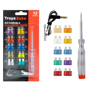 KIT Fusível +  Chave de Teste Akash Imports TRY-0033 – Alta Resistência e Durabilidade