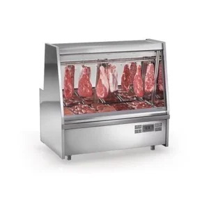 BALCÃO FRIGORÍFICO CONSERVAÇÃO E EXPOSIÇÃO DE CARNES GATS-150D AI GELOPAR