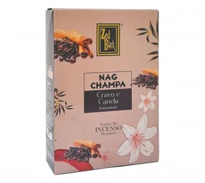 Incenso Cravo e Canela Nag Champa Zed Black Ref. ZBNC18