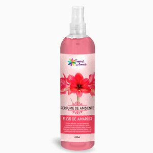 Perfume De Ambiente Flor De Amarílis 240ml - Spray Para Ambiente