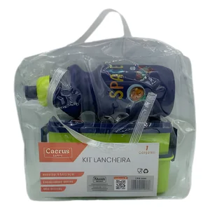 Kit Lancheira Akash Imports CRS-2905 Prática e Compacta para Uso Diário