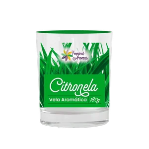 Vela Aromática Perfumada 180Gr Citronela
