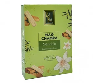 Incenso Sandalo Nag Champa Zed Black Ref. ZBNC34