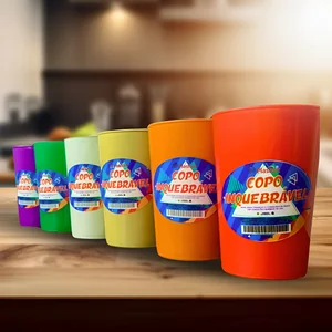 Copo Colorido PlasFort CR 001