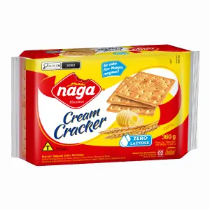 Biscoito Cracker 360g naga