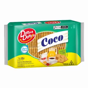 Biscoito Coco Dotim Dotoso 330g