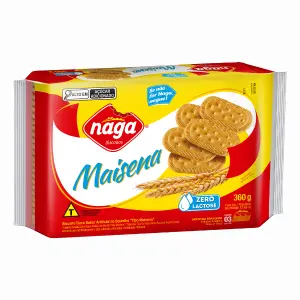 Biscoito Maisena 360g NAGA