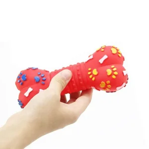 BRINQUEDO BORRACHA OSSO PINTADO ZN0036
