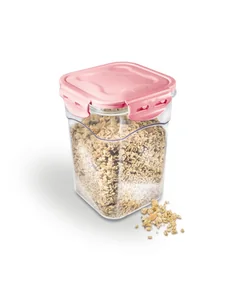 porta mantimento cristal 1,5 litros - referência 1898