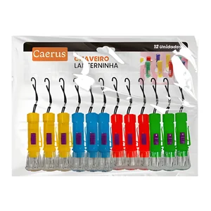 Chaveiro Lanterninha Akash Imports CRS-2230 - Prático, Leve e Ideal para o Dia a Dia