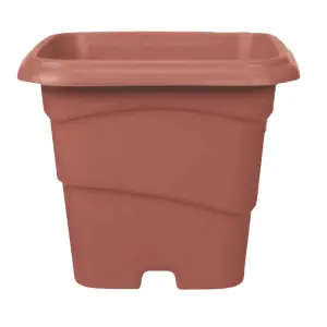 Vaso Quadrado Marrom 3 Litros – Formplast