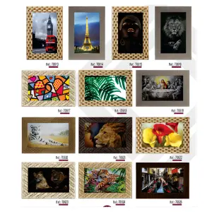 Quadros Super Luxo 4cm Medidas 50x70cm Ref. 706