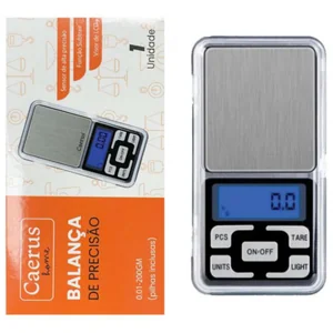 Balança de Precisão Akash Imports CRS-2507 Portátil Digital Alta Sensibilidade para Cozinha e Joias