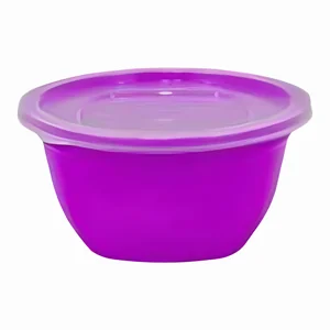 Pote Bowl 550ml Color Tampa Transparente Ref. 33