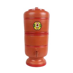 Filtro Sr. João – 7 lts. c/bóia – Friso Vermelho