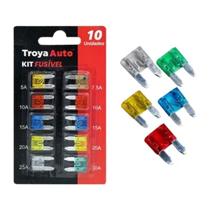 KIT Fusível Akash Imports TRY-0031 – Alta Resistência e Durabilidade