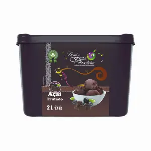 Pote 2 litros – 1,7 kg Açaí Trufado C/4 un Fruta Brasileira