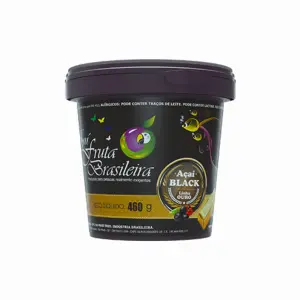 Pote 500 ml – 460 g Açaí Black C/6 un Fruta Brasileira