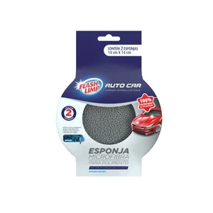 Esponja Microfibra para Polimento 2 pç Flash Limp PREÇO SOB CONSULTA