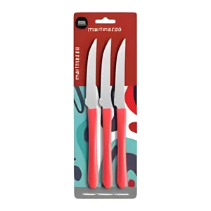 FACAS CHURRASCO - 3PÇS ELEGANCE BLISTER Martinazzo