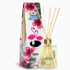 Difusor De Luxo Flamingo E Hibisco 350ml - Linha Tropicália