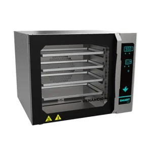 Forno Digital Elétrico Turbo De Convecção Smart Total Inox - Voltagem 220v Forno Digital Elétri VENANCIO