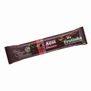 Frutinha 55 g Açaí Morango C/30 un Fruta Brasileira