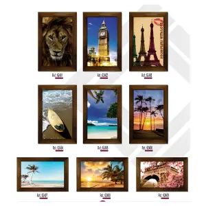 Quadros Betume 7cm Medidas 50x70cm Ref. 624