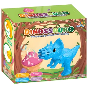 Dino  Solta Bolhas TK-AB8529 Toy King - Divertido para todos os kid 