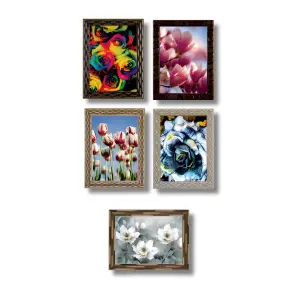 Quadros Flores FM 2cm Medidas 30x40cm Ref. 785