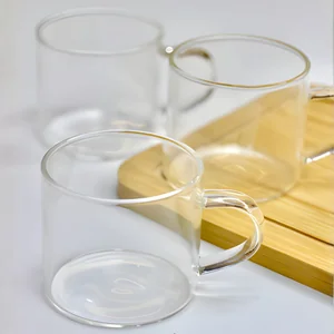 Xícara de Vidro 120ml Lila Home LH273/275 – Elegância e Qualidade para seu Café