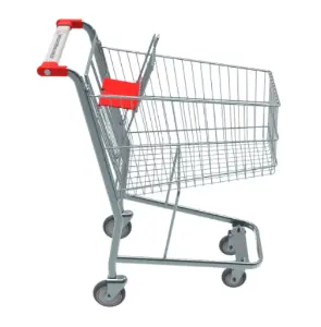 Carrinho de Supermercado 90 litros com porta-bebê Modelo: L502.02