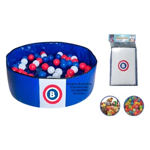 Piscina Dobrável Bebê Capitão - Para Atividades aquáticas BBBolinhas Ref. 528