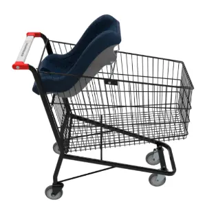 Carrinho de Supermercado 210 litros com bebê conforto