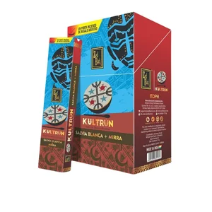 Incenso Salvia Branca + Mirra Kultrun Zed Black Ref. ZBK33