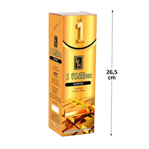Incenso 1 Million Linha Premium Zed Black  Ref. ZB01
