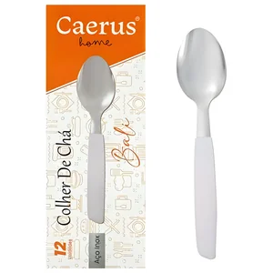 Colher de Chá Bali Akash Imports CRS-2653 – Design Elegante em Madeira para Servir e Decorar