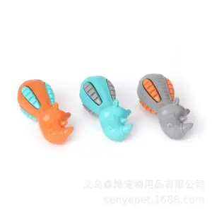 BRINQUEDO DE BORRACHA RINOCERONTE ZN0093