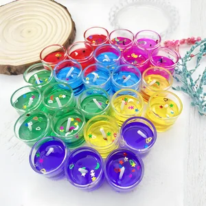 Lila Home Vela Colorida em Gel Kit 8 Unidades - Decoração Aromática e Colorida 3124731