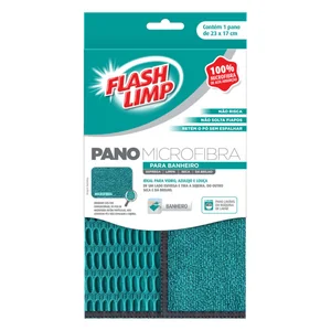 Pano Microfibra para Banheiro Flash Limp PREÇO SOB CONSULTA