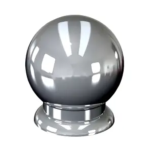 Puxador Bola Cromada Grande e Pequena Ref. 431 a 432 Prolar